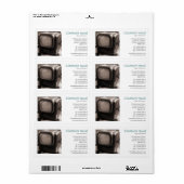 Vierkant foto - Ouwe tv Etiket (Full Sheet)