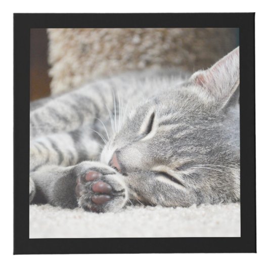 Vierkant fotoblok Aangepaste desk-accessoire Kubus (Voorkant)