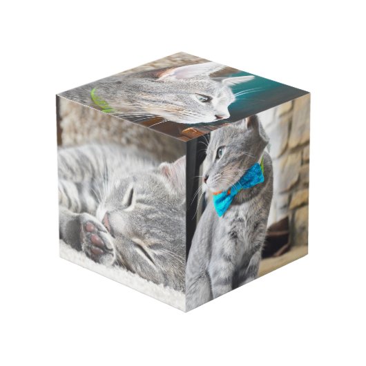 Vierkant fotoinstallatieschema Aangepaste kubusins Kubus (Voorkant hoekig)