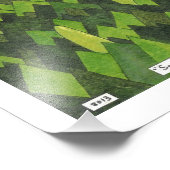 Vierkant gebied foto afdruk (Hoek)