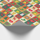 Vierkant gelakt oppakpapier cadeaupapier (Hoek)