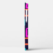Vierkant geometrisch schilderen, naadloos grafisch Case-Mate iPhone case (Achterkant / Links)