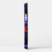 Vierkant geometrisch schilderen, naadloos grafisch Case-Mate iPhone case (Achterkant / Rechts)