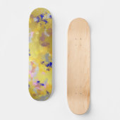 vierkant, geometrisch, textuur, vlecht, controle, persoonlijk skateboard (Voorkant)