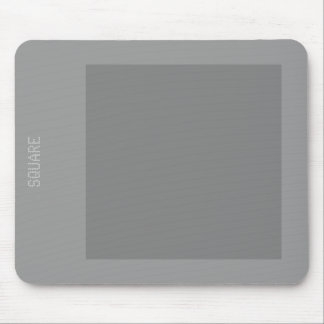 Vierkant - Grijze schaduwen Muismat
