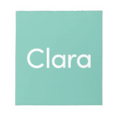 Vierkant groot notitieblok (Voorkant)