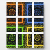 Vierkant in een doos fotoplaat (Voorkant)