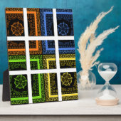 Vierkant in een doos fotoplaat (Zijkant)