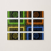 Vierkant in een doos legpuzzel (Horizontaal)