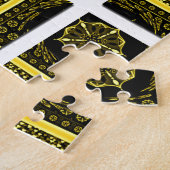 Vierkant in een doos legpuzzel (Zijkant)