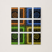 Vierkant in een doos legpuzzel (Verticaal)