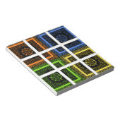 Vierkant in een doos notitieblok (Schuin)