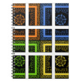 Vierkant in een doos notitieboek (Voorkant)