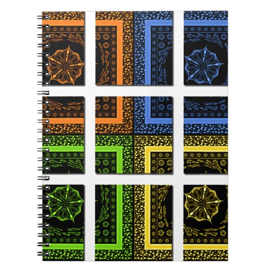 Vierkant in een doos notitieboek (Voorkant)