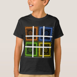 Vierkant in een doos t-shirt