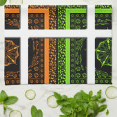 Vierkant in een doos theedoek (Gevouwen)