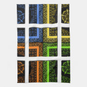 Vierkant in een doos theedoek (Verticaal)