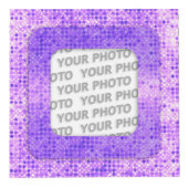 Vierkant in vierkant Lijst stippen 2 + uw foto (Rechts)