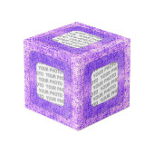 Vierkant in vierkant Lijst stippen 2 + uw foto (Voorkant hoekig)