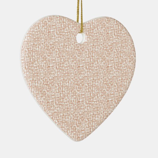 Vierkant Keramisch Ornament (Rechts)