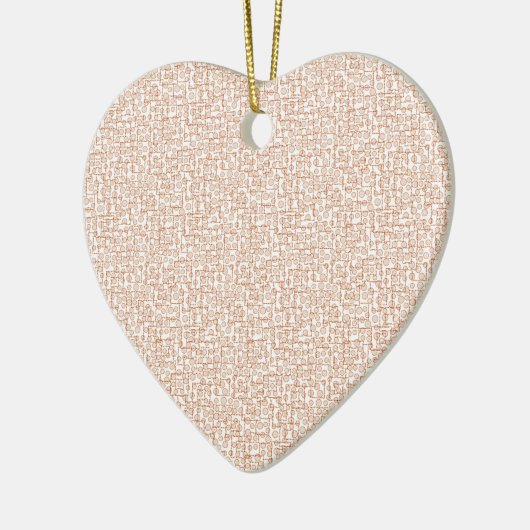 Vierkant Keramisch Ornament (Links)