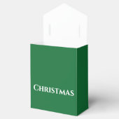 Vierkant kerstcadeaudoos bedankdoosjes (Geopend)