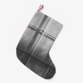 Vierkant Kleine Kerstsok (Voorkant (Hangend))