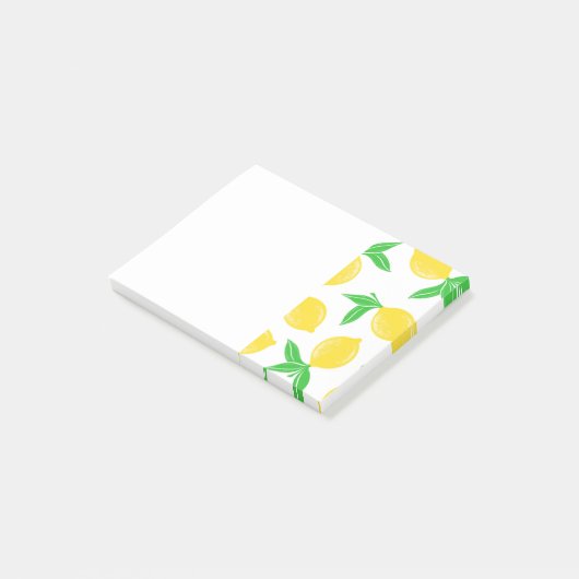 Vierkant knijpblad post-it® notes (Schuin)