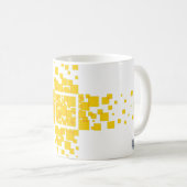 Vierkant Koffiemok (Voorkant rechts)