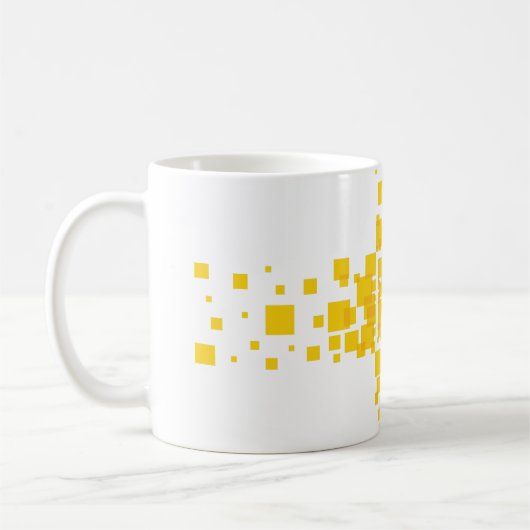 Vierkant Koffiemok (Links)