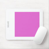 Vierkant - Lt Violet en White Muismat (Met muis)