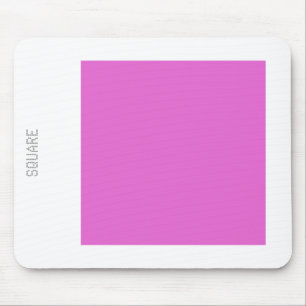 Vierkant - Lt Violet en White Muismat
