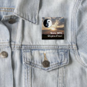 Vierkant: "Maak BPD Stigma-vrij!" Scenery Pin Vierkante Button 5,1 Cm (In situ)