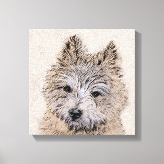 Vierkant Meer Kamer 2 Canvas Afdruk (Voorkant)