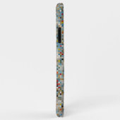 Vierkant mozaïekpatroon met meerdere kleuren en te Case-Mate iPhone case (Achterkant/rechts)