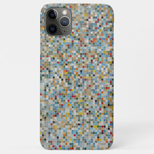 Vierkant mozaïekpatroon met meerdere kleuren en te Case-Mate iPhone case