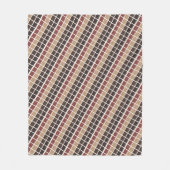 Vierkant naadloos patroon fleece deken (Voorkant)