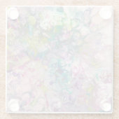 Vierkant Onderzetter Tegel Glazen Onderzetter (Achterkant)