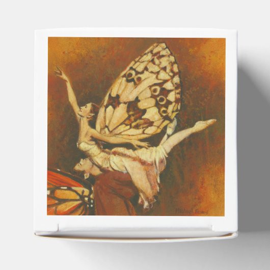 Vierkant paar bedankdoosjes (Bovenkant)