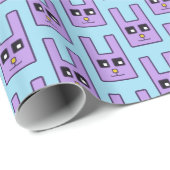 Vierkant paashaas inpakpapier (Rol Hoek)