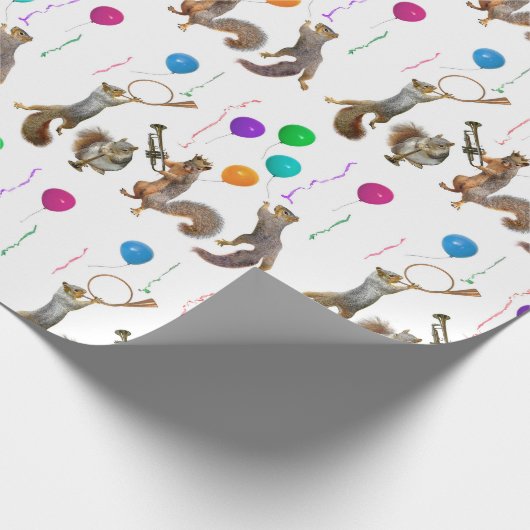 Vierkant pakpapier (Hoek)