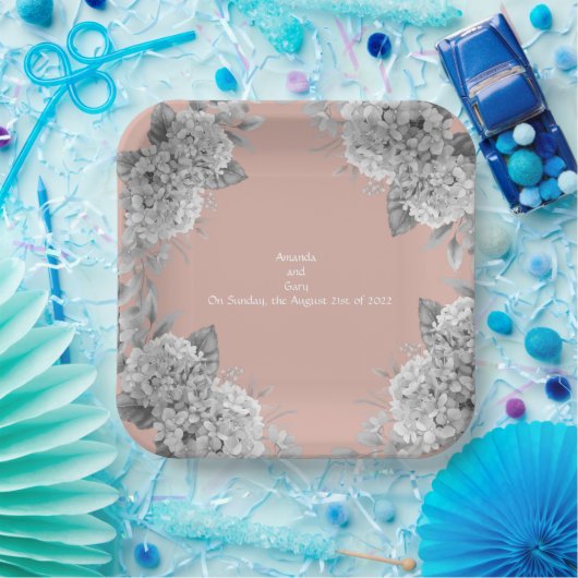 Vierkant Papieren Bordje (Feest)