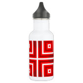 Vierkant Patroon 1 Waterfles (Links)