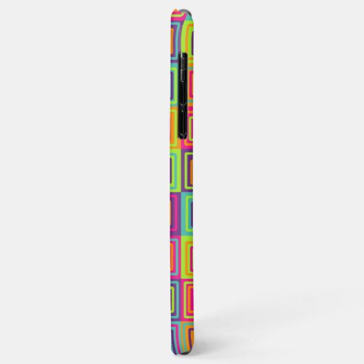 Vierkant Patroon Case-Mate iPhone Case (Achterkant/links)