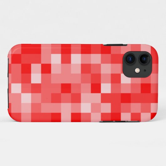Vierkant patroon Case-Mate iPhone case (Achterkant (horizontaal))