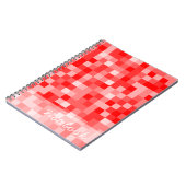 Vierkant patroon notitieboek (Linkerzijde)