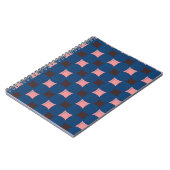 vierkant patroon notitieboek (Linkerzijde)