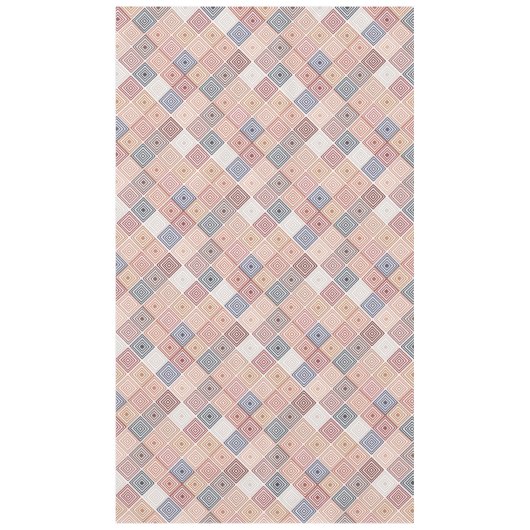 vierkant patroon tafelkleed (Voorkant)