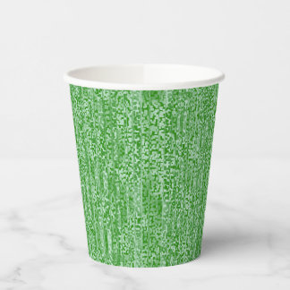 Vierkant patroonoverlay, abstract, lijnen, verloop papieren bekers
