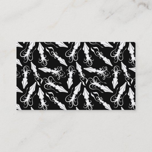 Vierkant pictogram Wit horizontaal Visitekaartje (Achterkant)